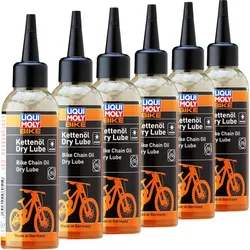 6x Liqui Moly Kettenöl 6051 Dry Lube 100 Ml Fahrradketten E Bike Fahrrad Kette: Liqui Moly 6051