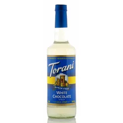 Torani Sirup zuckerfrei Geschmack weiße Schokolade