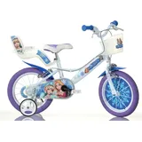 DINO BIKES Kinderfahrrad Dino Bikes Snow Queen Eiskönigin - weiß