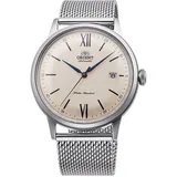 Orient Uhr RA-AC0020G30B Herren Armbanduhr Silber - Silber/beige