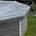 Poolabdeckplane Grau 828x408 cm