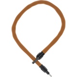ABUS IvyTex Adaptor Chain 8KS - Fahrradschloss mit schmutz- und feuchtigkeitsabweisender Hülle - 8 mm starke Kette - Orange