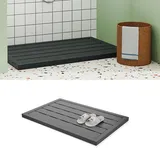 XINZI Kunststoff Bodenelement für Solardusche, Gartendusche, Außendusche, Bodenplatte, Anti-Rutsch, UV-Schutz, Bodenplatten, Duschboden für Pooldusche, Poolleiter, 100x65x4 cm