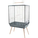 Zolux Neo Jili Xl Vogelkäfig In Grau