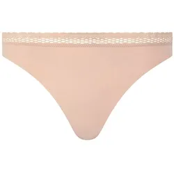 Chantelle Damen Tanga - Cozy Chic, unsichtbar, atmungsaktiv Nude S