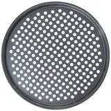 KitchenCraft Pizza-Knusperform-Blech 33 x 33 x 1,2 cm
