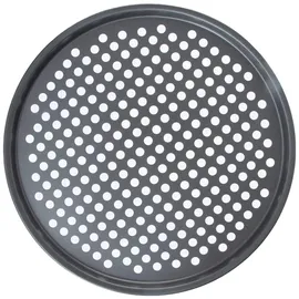 KitchenCraft Pizza-Knusperform-Blech 33 x 33 x 1,2 cm