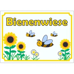 HB-Druck Aufkleber Bienenwiese A4 (210x297mm)