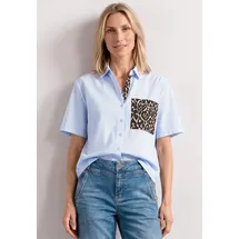 STREET ONE Hemdbluse Blau 34