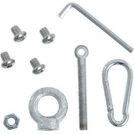 Estexo Sonnensegelpfosten Sonnensegelmast Pfosten Komplettset Sonnensegel Halterung Set