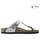 Birkenstock Gizeh Birko-Flor silver 39
