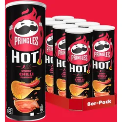 Pringles Hot Sweet Chilli - 8x 160g