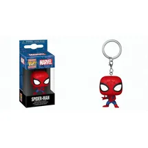 Funko Spider-Man Schlüsselanhänger 4 cm rot