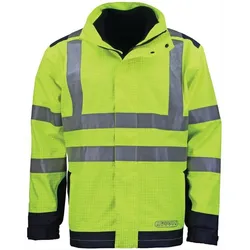 ASATEX Wetter-, Flamm- und Warnschutzjacke Größe XL - 3850G/XL