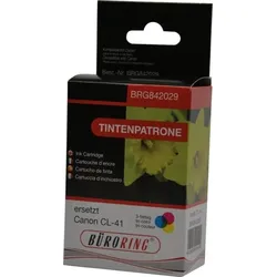 Tintenpatrone farbig, ersetzt Canon CL-41, 21 ml, ca. 82% mehr Inhalt