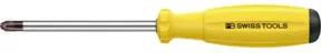 PB Swiss Tools Pozidriv-Schraubendreher, mit 2K-SwissGrip-Heft, ESD, Kreuzschlitzgröße 2