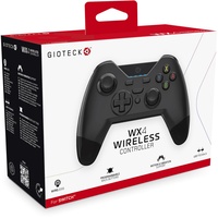 Gioteck WX-4 Wireless Controller Black - Schwarz mit programmierbaren Rücktasten - Bluetooth-kompatibel