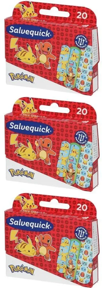 Salvequick® Pokémon 3x20 St Pleister
