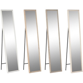 Home ESPRIT Standspiegel Weiß Braun Beige Grau 34 x 3 x 155 cm (4 Stück)