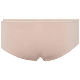 SKINY Damen Panty, Vorteilspack - Slip, Pants, Cotton Stretch, Basic Beige XL