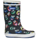 Aigle Lolly Pop Play2 Gummistiefel, Mehrfarbig Monsters, 26 EU