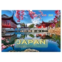 Calvendo Japan - Hightech und Tradition (Wandkalender 2026 DIN