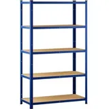monzana Schwerlastregal blau