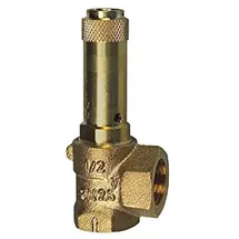 Riegler Eck-Sicherheitsventil, Flüssigkeiten, G 1/2, Ansprechdruck 3 bar,