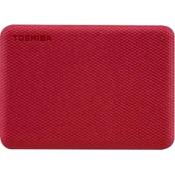 TOSHIBA externe HDD-Festplatte "Canvio Advance 4TB Red 2020", rot, 4 TB, Festplatten