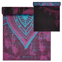 Gaiam Reversible Yoga Mat 6mm Premium multicolor, -