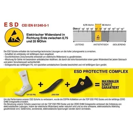 COFRA Sicherheitsschuhe S3 ESD SRC für Mikroelektroindustrie BOA® YARD 45