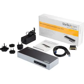 Startech StarTech.com USB 3.0 Dual Monitor Docking Station HDMI and DVI - VGA GigE