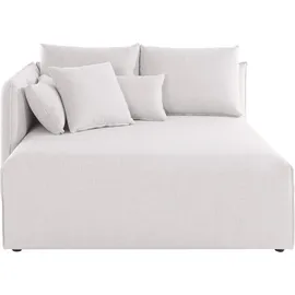 OTTO home Ottomane Nöre Polyester 138 x 86 x 128 cm Beige