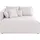OTTO home Ottomane Nöre Polyester 138 x 86 x 128 cm Beige