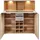 Innostyle Barschrank ¦ grau ¦ Maße (cm): B: 120 H: 129 T: 37.0