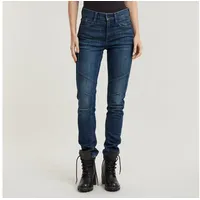 G-Star Damen Ace 2.0 Biker Slim Straight Jeans, Blau