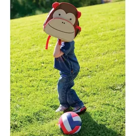 Toynamics Skip Hop 5210203 - Zoo Kleinkind Rucksack, mit Namensschild, mehrfarbig, Affe