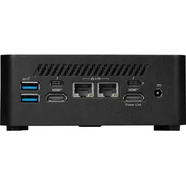 MSI Cubi NUC 1M-030XIT Intel Core 5 120U 8 GB DDR5-SDRAM 512 GB SSD FreeDOS Mini PC Mini-PC Schwarz - Schwarz