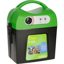 Kerbl TITAN B480 Weidezaungerät grün/schwarz - 392504 - grün/schwarz