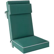 Outsunny Sitzkissen 120 x 47 x 9,5 cm Grün