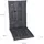 GO-DE Hochlehner-Auflage 118 cm x 48 cm x 5 cm, grau, anthrazit