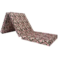 FORTISLINE Klappmatratze 195x60x9cm - 3-teilige Faltmatratze - H2 Gästematratze
