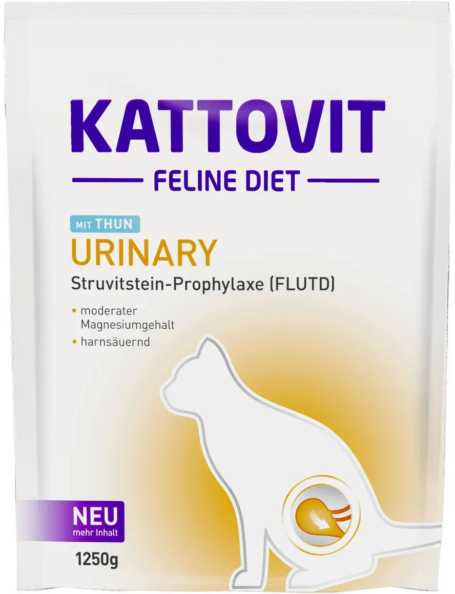 KATTOVIT Feline Urinary Thunfisch Katzentrockenfutter Diätnahrung 1,25 Kilogramm