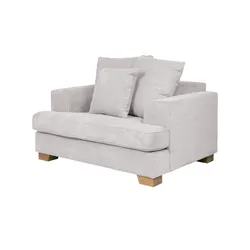 SOHO Sessel  Franka ¦ weiß ¦ Maße (cm): B: 136 H: 87 T: 103.0