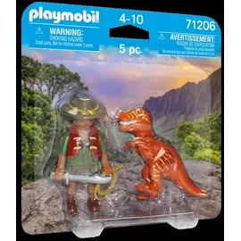 Playmobil Dinos Abenteurer mit T-Rex 71206