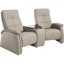 exxpo - sofa fashion Couch Kunstleder 2-Sitzer Grau