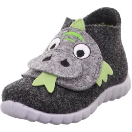 superfit Happy Hausschuh, SCHWARZ/GRÜN 0000, 20