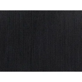 Beliani Gartenmöbel Set Schwarz Granit Edelstahl Tisch 180 cm Poliert 6 Stühle Terrasse Outdoor Modern