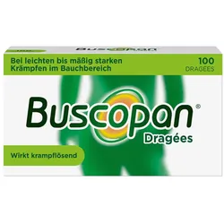 Buscopan Dragees bei Bauchschmerzen und Bauchkrämpfen