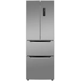 Bomann KG 7361 IX French Door (320 l, 1860 mm hoch, Edelstahl)
